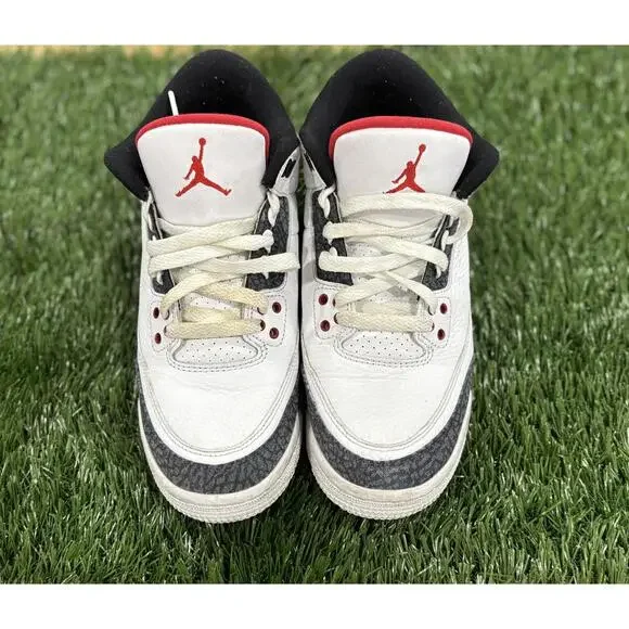 Nike Air Jordan 3 Retro GS Sneakers SE Fire Red NO BOX
